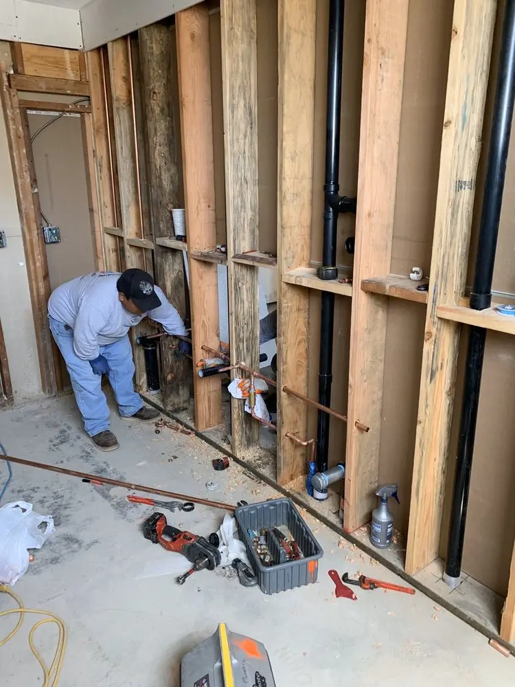 Commercial rough-in plumbing for Gas Line Repair in Fairfax Park